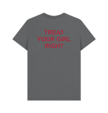 Slate Grey Printed T-shirt Back