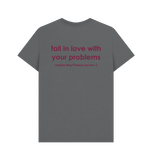 Slate Grey Printed T-shirt Back