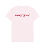 Pink Printed T-shirt Back
