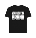 Black Printed T-shirt Back