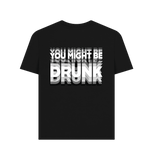 Black Printed T-shirt Back