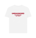 White Printed T-shirt Back