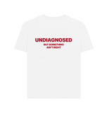 White Printed T-shirt Back