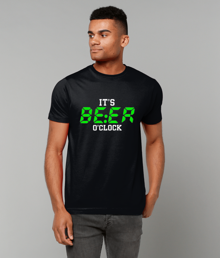 362 Beer O'Clock T-Shirt Funny Tee