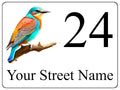 S056 Custom Personalised Address House Door Gate Bin Window Sticker Vinyl