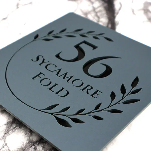 Decorative S1 home signs A5