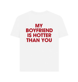 White Printed T-shirt Back