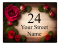 2179 Custom Personalised Address Door Gate House Metal Aluminium Sign Plaque