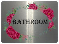 2350 Kitchen, Toilet, Bathroom, Bedroom Door House Metal Aluminium Plaque Sign