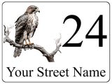 2280 Custom Personalised Address Eagle Door Gate Metal Aluminium Sign Plaque