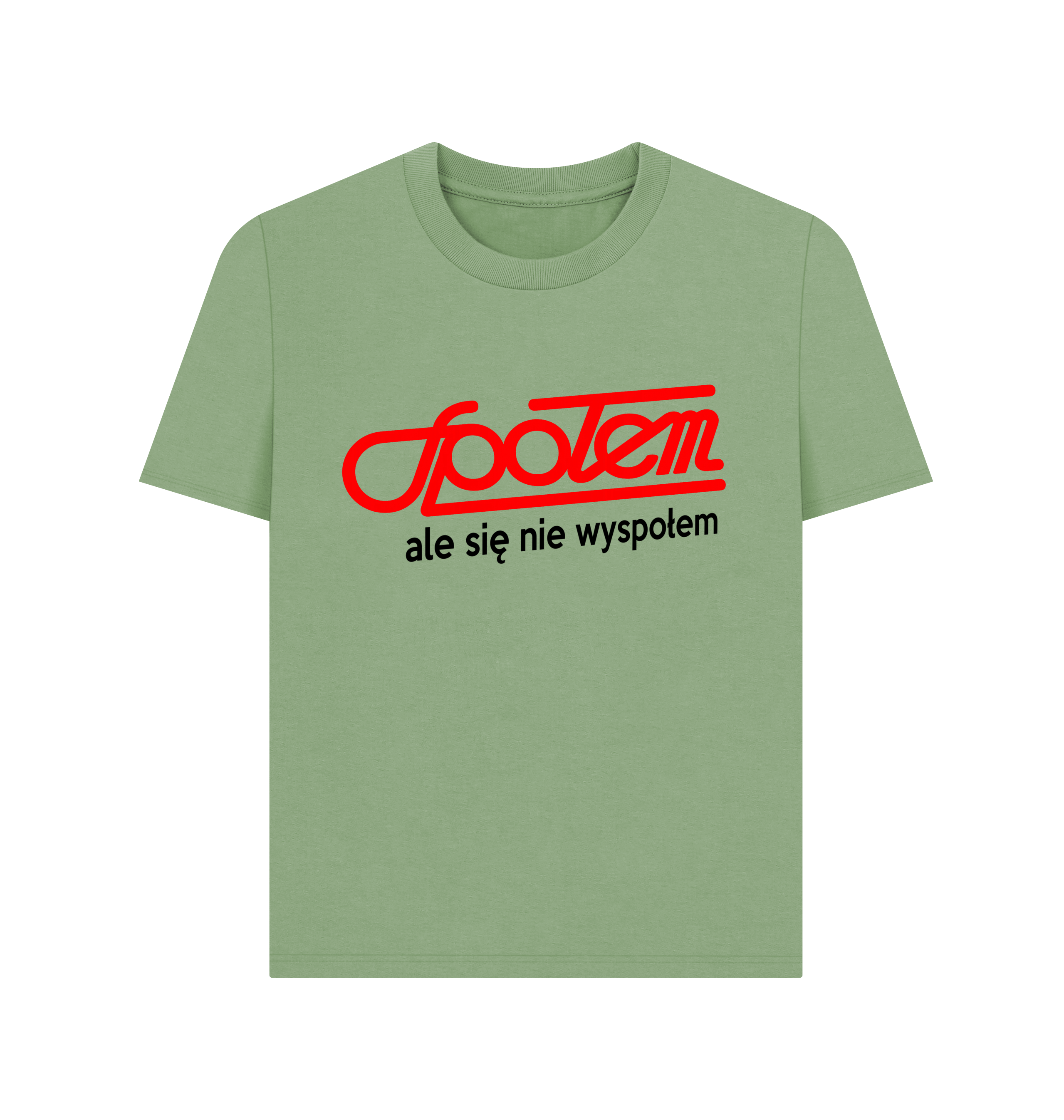 Sage Printed T-shirt Front