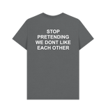 Slate Grey Printed T-shirt Back