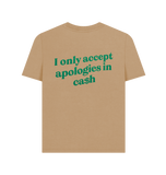 Sand Printed T-shirt Back