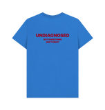 Bright Blue Printed T-shirt Back