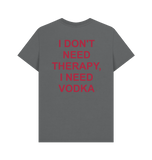 Slate Grey Printed T-shirt Back