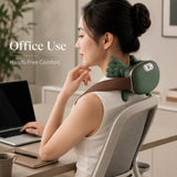 Bionic Finger Neck & Shoulder Massager, Wireless Cervical Trapezius Kneading Massage Shawl with Brushless Motor
