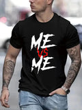 1PC Men Casual Short Sleeve Tee 1 Pcs 100% Heavy Cotton - Comfortable Crew Neck, Soft Adorable Tees Tops