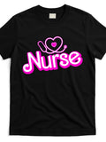 1PC Cute-Doll-Nurse-T-Shirt Same Style for Men And Women 2026 Summer Short-Sleeved Printed T-Shirt