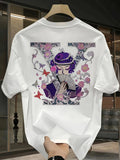 1PC Men's T-shirt, Graphic Tees, Pattern Men's T-shirt, Casual, Sport, Festival Apparel