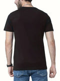 1PC Men'S T-Shirt for Summer Style, Casual, Sport, Festival Apparel