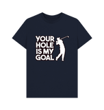 Navy Blue Printed T-shirt Front