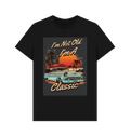 Black Printed T-shirt Front