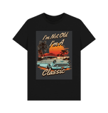 Black Printed T-shirt Front