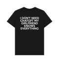 Black Printed T-shirt Back