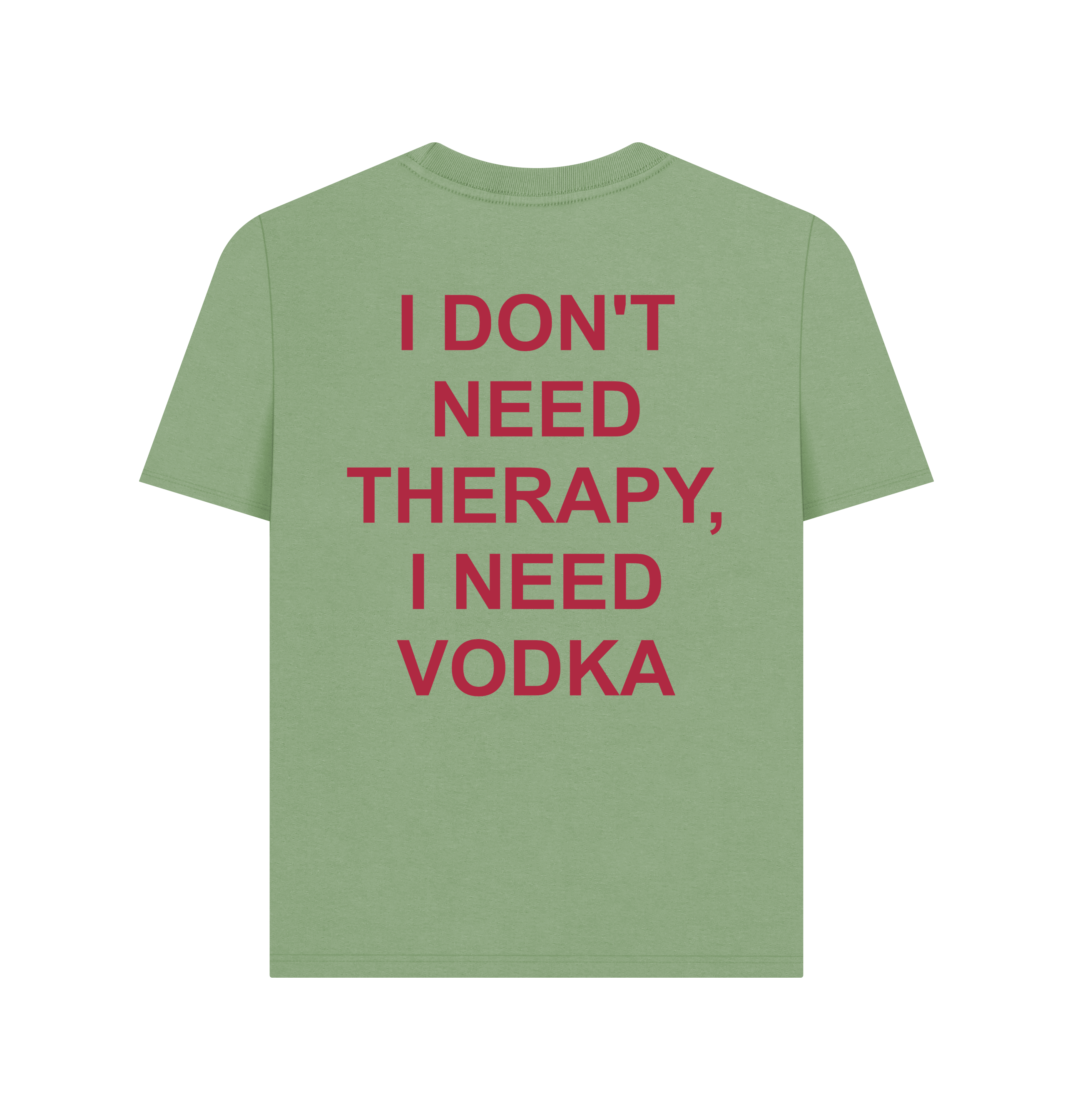 Sage Printed T-shirt Back