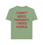 Sage Printed T-shirt Back