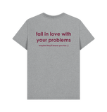 Athletic Grey Printed T-shirt Back