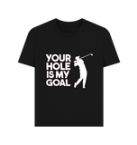 Black Printed T-shirt Front