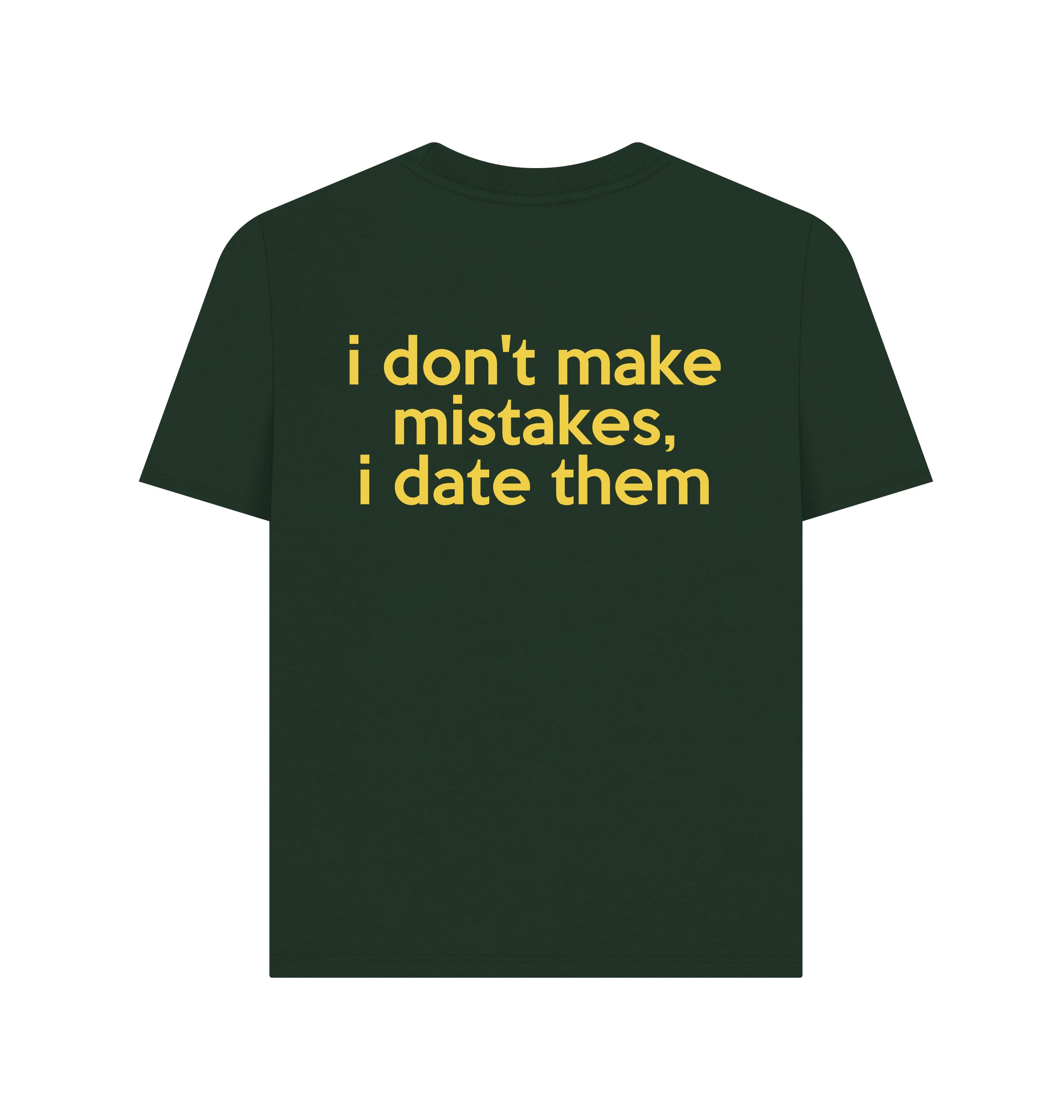 Evergreen Printed T-shirt Back