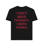 Black Printed T-shirt Back
