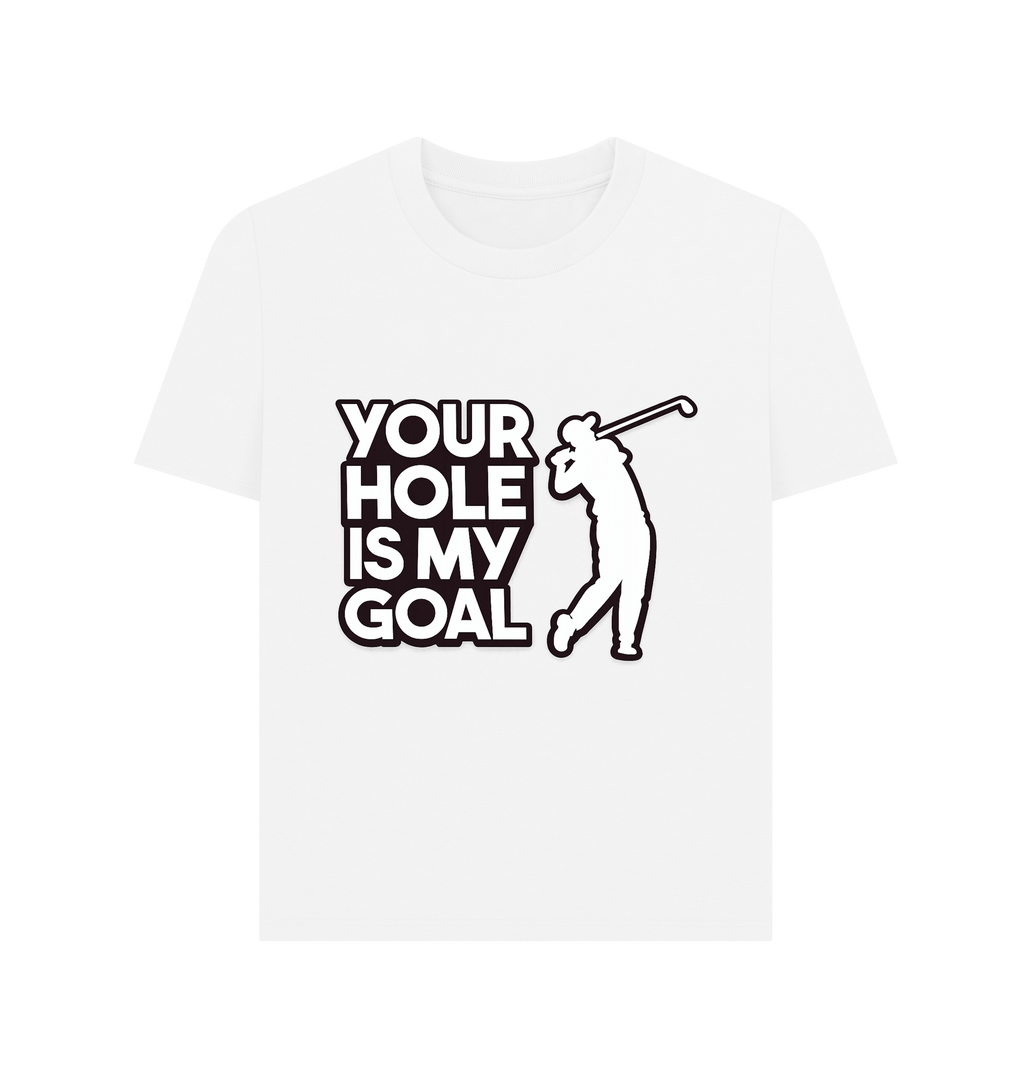 White Printed T-shirt Front