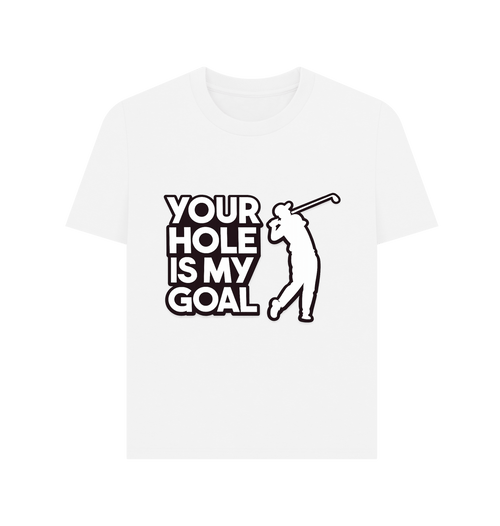 White Printed T-shirt Front
