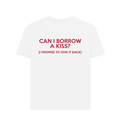 White Printed T-shirt Back
