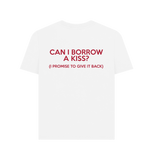 White Printed T-shirt Back