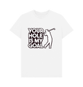 White Printed T-shirt Front