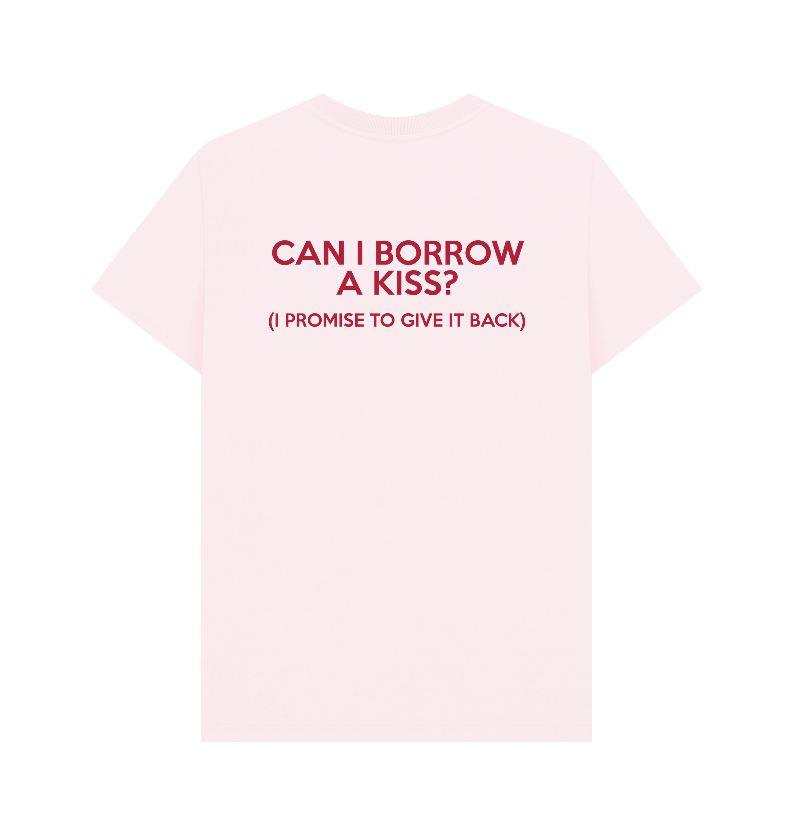 Pink Printed T-shirt Back