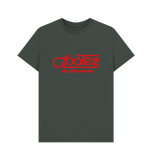 Dark Grey Printed T-shirt Front