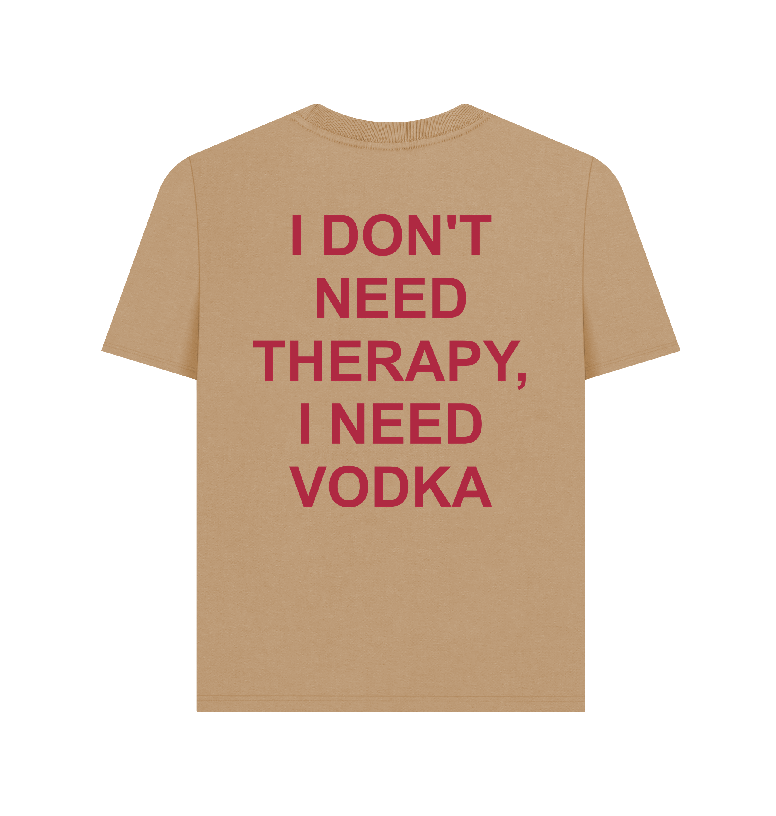 Sand Printed T-shirt Back