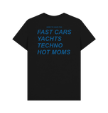 Black Printed T-shirt Back