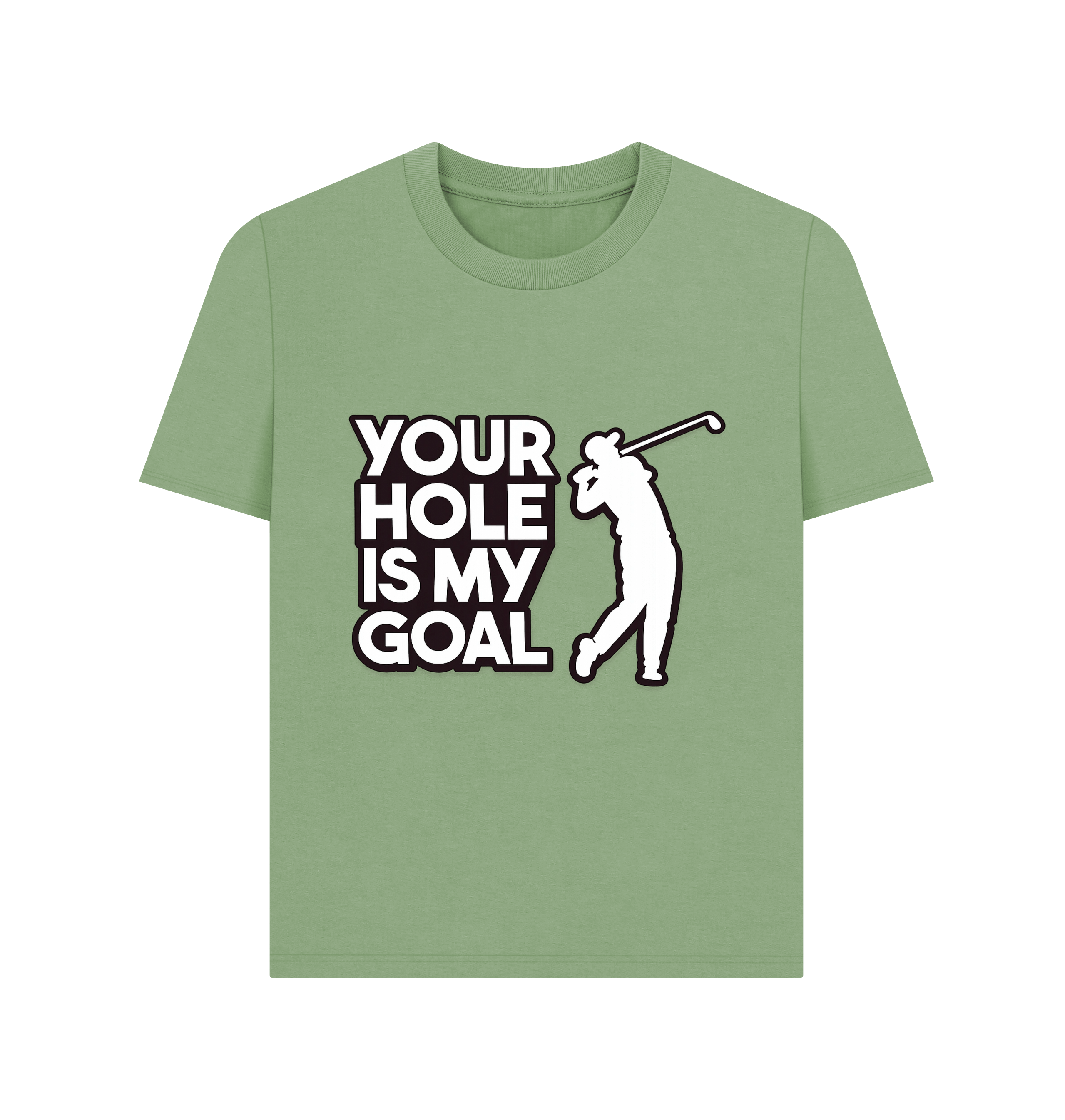 Sage Printed T-shirt Front