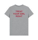 Athletic Grey Printed T-shirt Back