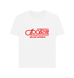 White Printed T-shirt Front