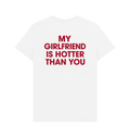 White Printed T-shirt Back