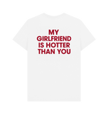 White Printed T-shirt Back