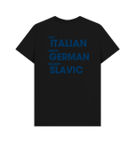 Black Printed T-shirt Back