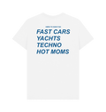 White Printed T-shirt Back